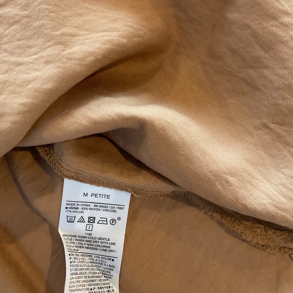 Tobacco brown button up blouse - Picture 5 of 5